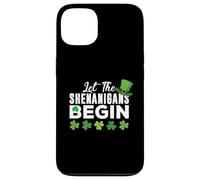 Let The Shenanigans Begin Funny St Patricks Day Irish Group Case for iPhone 13