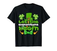 Let the Shenanigans Begin - Happy St Patrick's Day Irish T-Shirt