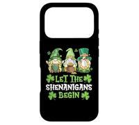Let The Shenanigans Begin Irish Gnomes St Patrick's Day Case for iPhone 17 Pro