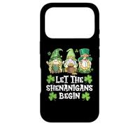 Let The Shenanigans Begin Irish Gnomes St Patrick's Day Case for iPhone 17 Pro