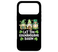 Let The Shenanigans Begin Irish Gnomes St Patrick's Day Case for iPhone 17 Pro Max