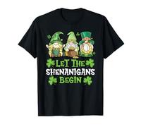 Let The Shenanigans Begin Irish Gnomes St Patrick's Day T-Shirt