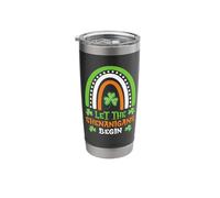 Let The Shenanigans Begin Rainbow Stainless Steel Insulated Tumbler