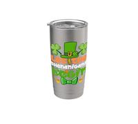 Let the Shenanigans Begin St Patrick's Day Funny Irish Stainless Steel Insulated Tumbler