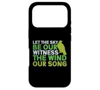 Let the Sky Be Our Witness the Wind Our Song Falconry Case for iPhone 17 Pro