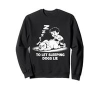 Let The Sleeping Dogs Lie Idiom Kids and Teachers Idioms Sweatshirt