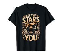 Let the Stars Guide You Constellation Map Night Sky Value Graphic T-Shirt