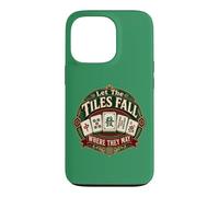 Let The Tiles Fall Where They May Mahjong Tile Game Player Case for iPhone 13 Pro