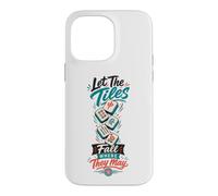 Let The Tiles Fall Where They May Mahjong Tile Game Player Case for iPhone 14 Pro Max