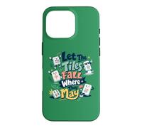 Let The Tiles Fall Where They May Mahjong Tile Game Player Case for iPhone 16 Pro