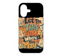 Let The Tiles Fall Where They May Mahjong Tile Game Player Case for iPhone 17