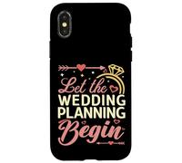 Let The Wedding Planning Begin Bridal Event Organizer Case for iPhone X/XS
