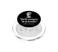 Let Them Eat Cake (Brioche) in French Marie Antionette PopSockets PopGrip for MagSafe