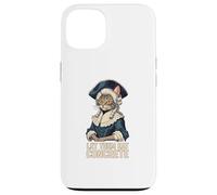 Let Them Eat Cement Concrete Meme Marie Antoinette Cat Case for iPhone 13