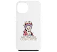 Let Them Eat Cement Concrete Meme Royalty Humor Cat Lovers Case for iPhone 13