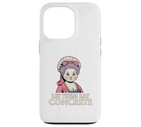 Let Them Eat Cement Concrete Meme Royalty Humor Cat Lovers Case for iPhone 13 Pro