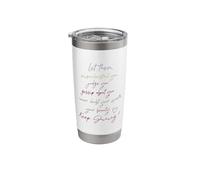 Let Them Misunderstand You Judge Gossip Never Doubt Worth Stainless Steel Insulated Tumbler