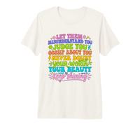 Let Them Misunderstand You Motivational Inspirational Quote Premium T-Shirt