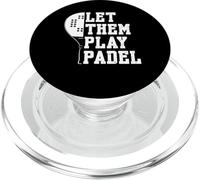 Let Them Play Padel Racquet Paddle PopSockets PopGrip for MagSafe
