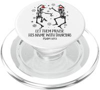 Let Them Praise His Name with Dancing Christmas Psalm 149:3 PopSockets PopGrip for MagSafe