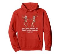 Let Them Praise His Name with Dancing Christmas Psalm 149:3 Pullover Hoodie