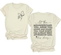 Let Them Shirt, Let Them Shirts for Women, Positive Saying Shirt, Mental Health Shirts for Women Man