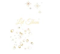 Let Them - White and Gold Softcover Journal