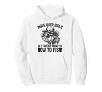 Let This Boy Show You How To Fish Funny Bass Pullover Hoodie