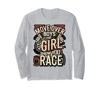 Let This Girl Show You How to Race Long Sleeve T-Shirt