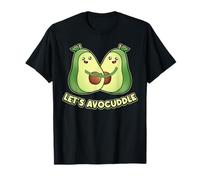 Let us Avocuddle Heart Cuddle Vegan Vegetarian Avocado T-Shirt