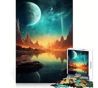 Let Us Beam Down Here Puzzles for Adults 1000 Puzzles Sharp Logic Precise Cut Family Activity (50x75cm)