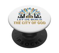 Let Us Build The City Of God Christian Community PopSockets Adhesive PopGrip