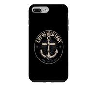 Let Us Hold Fast Hebrews 10:23 Christian Emblem Case for iPhone 7 Plus/8 Plus