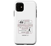 Let Us Run With Endurance The Race Marathon Running Case for iPhone 11