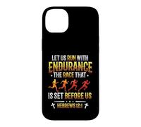 Let Us Run With Endurance The Race Marathon Running Case for iPhone 14 Plus