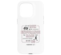 Let Us Run With Endurance The Race Marathon Running Case for iPhone 15 Pro