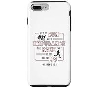 Let Us Run With Endurance The Race Marathon Running Case for iPhone 7 Plus/8 Plus
