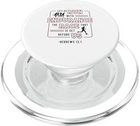 Let Us Run With Endurance The Race Marathon Running PopSockets PopGrip for MagSafe