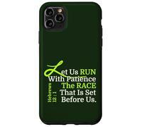 Let Us RUN With Patience the RACE That is Set Before Us, KJV Case for iPhone 11 Pro Max