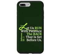 Let Us RUN With Patience the RACE That is Set Before Us, KJV Case for iPhone 7 Plus/8 Plus