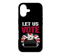 Let Us Vote British Democracy Freedom Patriot UK Election Case for iPhone 17