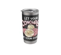 Let Your Conchas Be Your Guide Mexican Sweet Bread Stainless Steel Insulated Tumbler