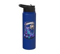 Let Your Dreams Bloom Magical Floral Watering Can Stainless Steel Insulated Water Bottle