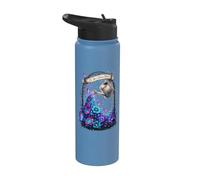 Let Your Dreams Bloom Magical Floral Watering Can Stainless Steel Insulated Water Bottle