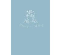 Let Your Dreams Take Wing: Liniertes Notizbuch im handlichen 5x7-Zoll-Format mit 100 Seiten - schlichtes Design in Blau für Schreiben, Journaling, Reflexion & kreative Gedanken