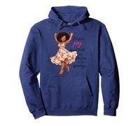Let Your Joy Burst Forth Like Flowers In Spring Afro Queen Pullover Hoodie