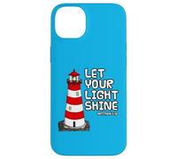 Let Your Light Shine, Lighthouse Matthew 5, Christian Church Case for iPhone 14 Plus