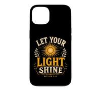 Let Your Light Shine Matthew 5 16 Bible Verse Case for iPhone 13