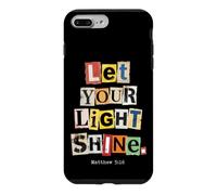 Let Your Light Shine Matthew 5 16 Bible Verse Case for iPhone 7 Plus/8 Plus
