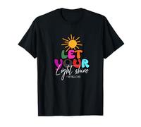 Let Your Light Shine Matthew 5 16 Bible Verse Christian T-Shirt